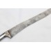 Handcrafted Dagger Knife chiseled steel blade handle 16 inch A 81